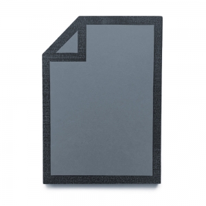 cuaderno de tapa blanda "file" hojas en blanco / gris oscuro / 10 x 14 cm :: imagen 2
