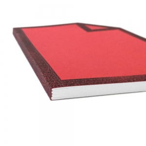 cuaderno de tapa blanda "file" hojas en blanco / rojo / 10 x 14 cm :: imagen 6
