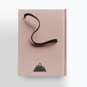 cuaderno de tapa dura "teleférico" hojas en blanco / salmón / 11 x 15 cm :: imagen 12