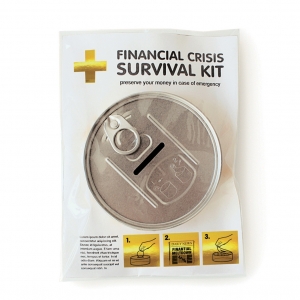 hucha kit de supervivencia "financial crisis" :: imagen 5