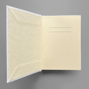 cuaderno de tapa dura "eu ♥ filloas" hojas en blanco / blanco / 11 x 15 cm :: imagen 3