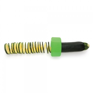 cortador en espiral "cucumbo" / verde :: imagen 2