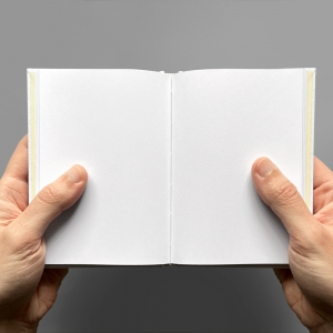 cuaderno de tapa dura "eu ♥ filloas" hojas en blanco / blanco / 11 x 15 cm :: imagen 4