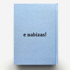 cuaderno de tapa dura "eu ♥ grelos" hojas en blanco / azul claro / 15 x 21 cm :: imagen 2