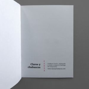 cuaderno de tapa blanda (cosido visto) "farola" hojas en blanco / gris claro / 10 x 14 cm :: imagen 4
