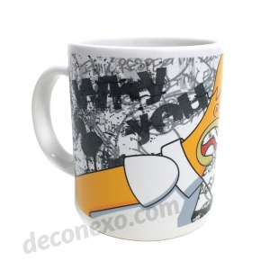 taza los simpson "why you little" :: imagen 3