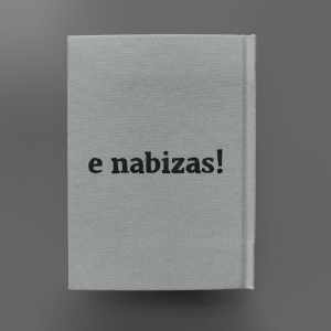 cuaderno de tapa dura "eu ♥ grelos" hojas en blanco / gris / 11 x 15 cm :: imagen 2