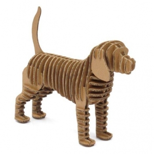 perro de cartón para construir "eco dog" :: imagen 1