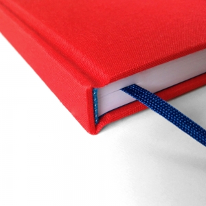 cuaderno de tapa dura "rojo y azul" hojas en blanco / 11 x 15 cm :: imagen 6