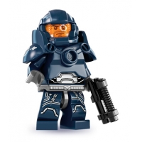 lego minifiguras serie 7 - policía galáctico