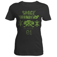 camiseta para chica - space invaders \