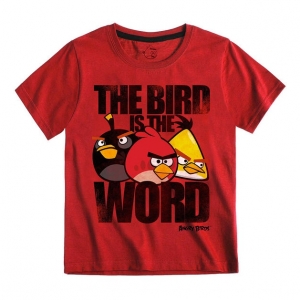 camiseta para niño - angry birds "the bird is the word" / Talla 4 :: imagen 1