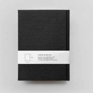 cuaderno de tapa dura "constelación osa menor" hojas en blanco / negro / 11 x 15 cm :: imagen 11