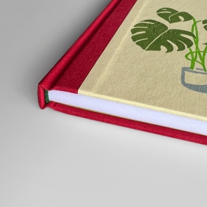 cuaderno de tapa dura "monstera" hojas en blanco / 11 x 15 cm :: imagen 7