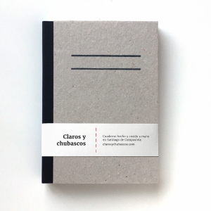 cuaderno "cartón visto" hojas en blanco / gris y negro / 10 x 14 cm :: imagen 11