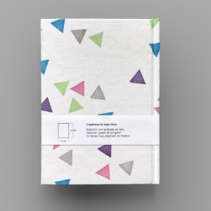 cuaderno de tapa dura "fiesta" hojas en blanco / blanco / 11 x 15 cm :: imagen 8