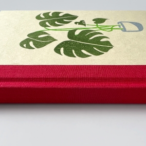 cuaderno de tapa dura "monstera" hojas en blanco / 11 x 15 cm :: imagen 8