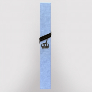 cuaderno de tapa dura "teleférico" hojas en blanco / azul claro / 11 x 15 cm :: imagen 2