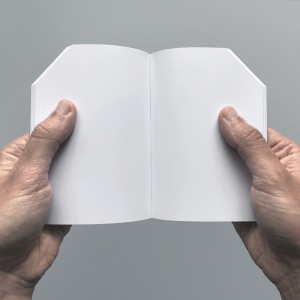 cuaderno de tapa blanda "file" hojas en blanco / gris claro / 10 x 14 cm :: imagen 3