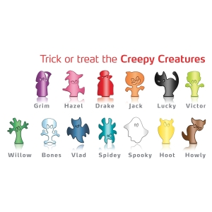 marcadores para vasos "creepy creatures" :: imagen 2