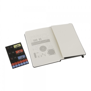 cuaderno moleskine edición limitada "audio cassette" hojas rayadas / grande :: imagen 6