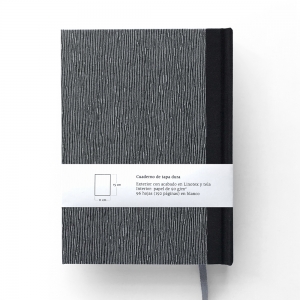 cuaderno de tapa dura "clásico" hojas en blanco / gris / 11 x 15 cm :: imagen 11
