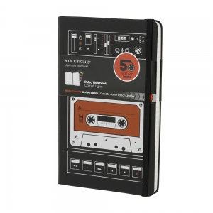 cuaderno moleskine edición limitada "audio cassette" hojas rayadas / grande :: imagen 7