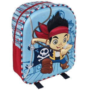 mochila con relieve jake y los piratas de nunca jamás / pequeño :: imagen 1