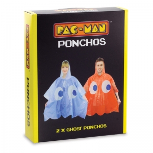 set de 2 ponchos impermeables pac-man "fantasmas" :: imagen 2