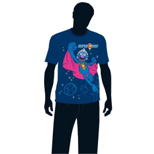 camiseta para adulto - barrio sésamo "supercoco" / Talla XL :: imagen 1