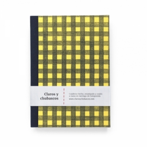 cuaderno "picnic" hojas en blanco / amarillo y negro / 10 x 14 :: imagen 11