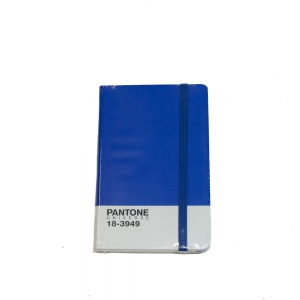 cuaderno pantone "classic collection" hojas rayadas / dazzling blue / pequeño :: imagen 1