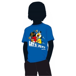camiseta para niño - angry birds "let's fly" / Talla 6 :: imagen 1