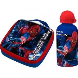 set de sandwichera térmica y cantimplora spider-man "the amazing spider-man" :: imagen 1