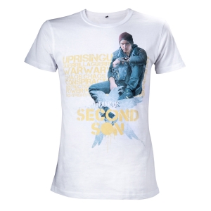 camiseta infamous - second son "second son" / Talla S :: imagen 1