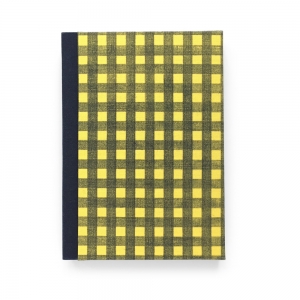 cuaderno "picnic" hojas en blanco / amarillo y negro / 10 x 14 :: imagen 1