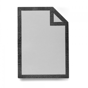 cuaderno de tapa blanda "file" hojas en blanco / gris claro / 10 x 14 cm :: imagen 1