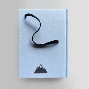 cuaderno de tapa dura "teleférico" hojas en blanco / azul claro / 11 x 15 cm :: imagen 12