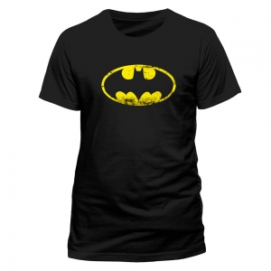 camiseta batman "logo desgastado" / Talla S :: imagen 1