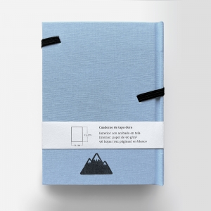 cuaderno de tapa dura "teleférico" hojas en blanco / azul claro / 11 x 15 cm :: imagen 14