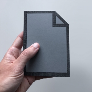 cuaderno de tapa blanda "file" hojas en blanco / gris oscuro / 10 x 14 cm :: imagen 7