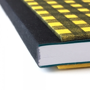 cuaderno "picnic" hojas en blanco / amarillo y negro / 10 x 14 :: imagen 6