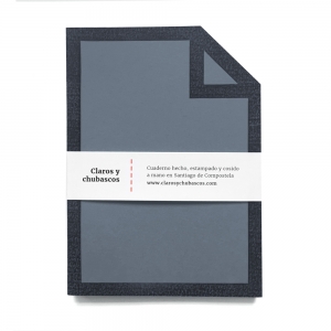 cuaderno de tapa blanda "file" hojas en blanco / gris oscuro / 10 x 14 cm :: imagen 8