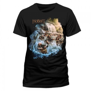 camiseta el hobbit - la desolación de smaug "barrels" / Talla S :: imagen 1