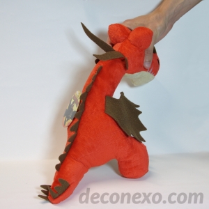 peluche cómo entrenar a tu dragón 2 "garfios" / 29 cm :: imagen 3