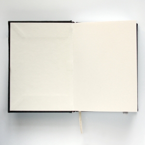 cuaderno de tapa dura "marrón y beige" hojas en blanco / 11 x 15 cm :: imagen 3