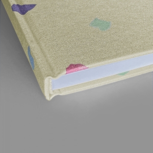 cuaderno de tapa dura "confeti" hojas en blanco / crema / 15 x 21 cm :: imagen 7