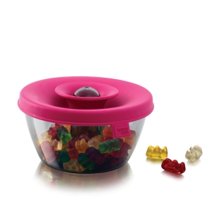 expendedor de caramelos y frutos secos "popsome" / rosa :: imagen 1