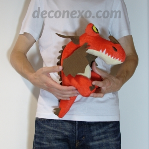 peluche cómo entrenar a tu dragón 2 "garfios" / 29 cm :: imagen 4