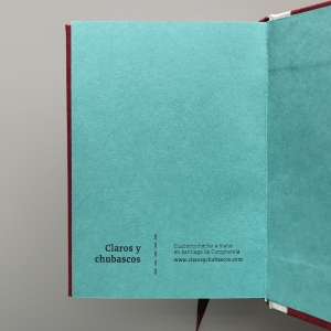 cuaderno de tapa dura "clásico" hojas en blanco / granate / 11 x 15 cm :: imagen 5